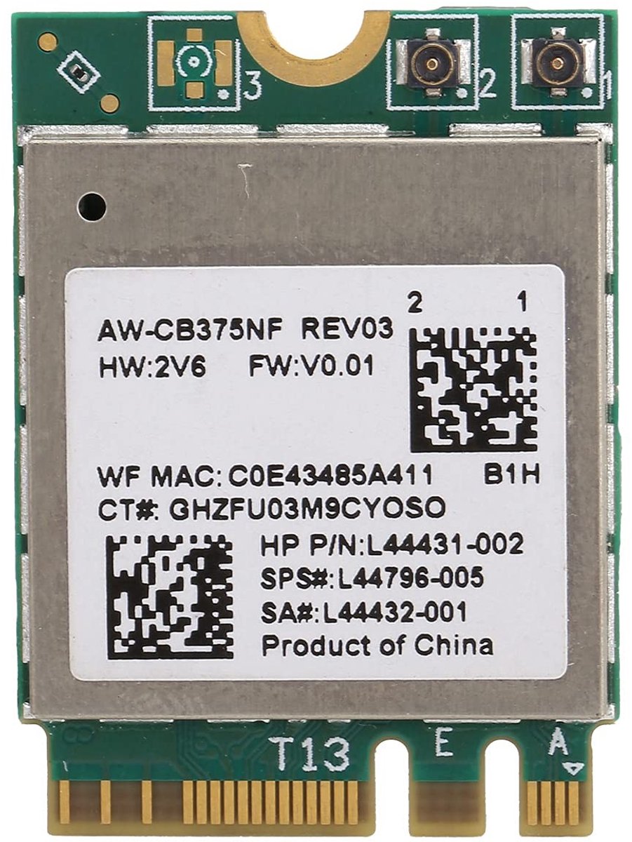 aladdien - Draadloze netwerkkaart - WiFi-Module - Hoogwaardige verbinding - Compact formaat - Bluetooth 5.0 - 2.4/5.0GHz draadloze kaart - Geschikt ...