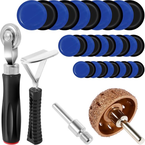 Banden Reparatie Kit - Lekke Band Herstel - Auto Onderhoud - Verdikt Rubber - 3 Maten - Gemengde Kleur — afbeelding 4