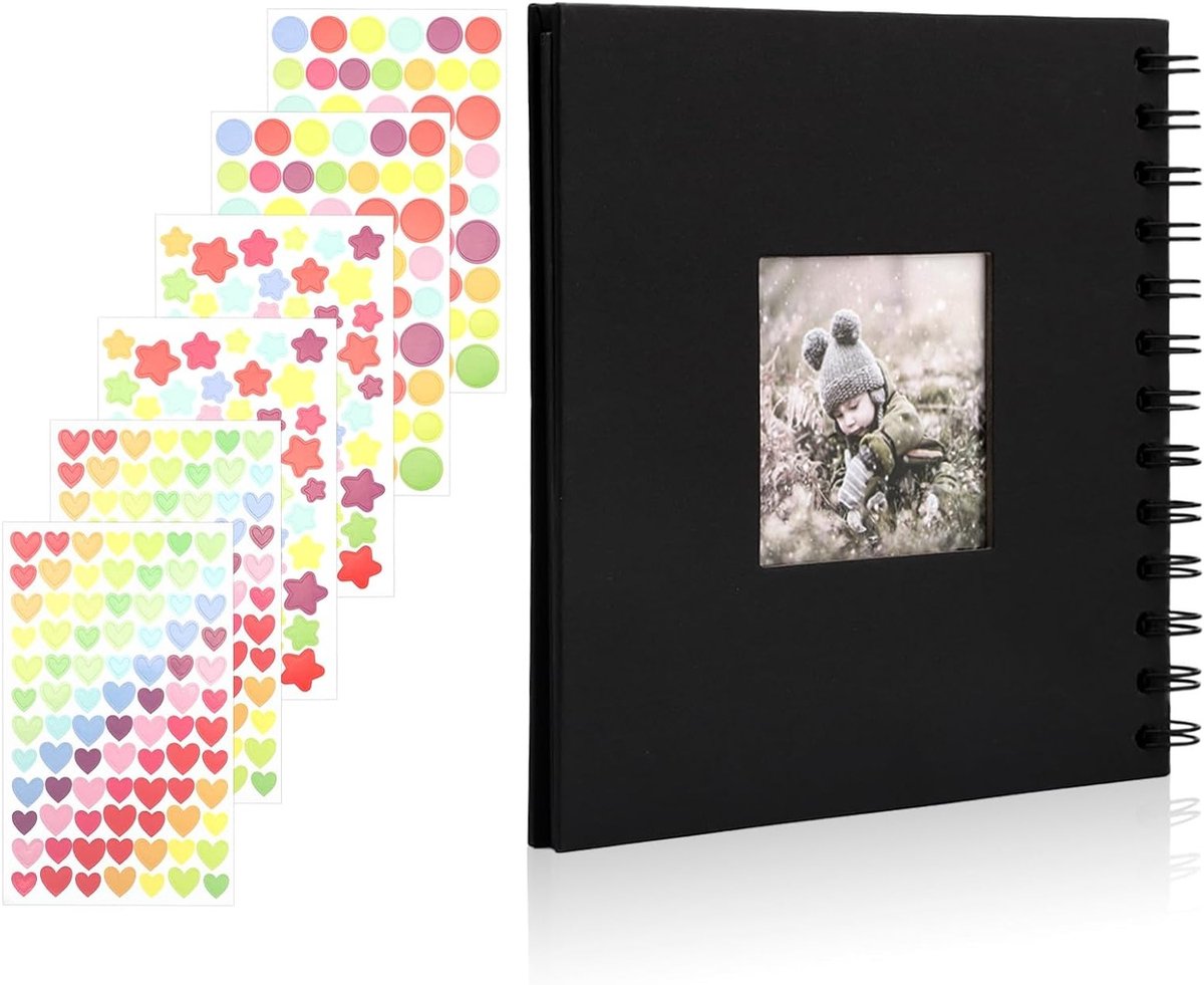 Creatief Fotoalbum voor Persoonlijke Herinneringen - Zelf Vormgeven, Uniek Ontwerp, Perfect Cadeau