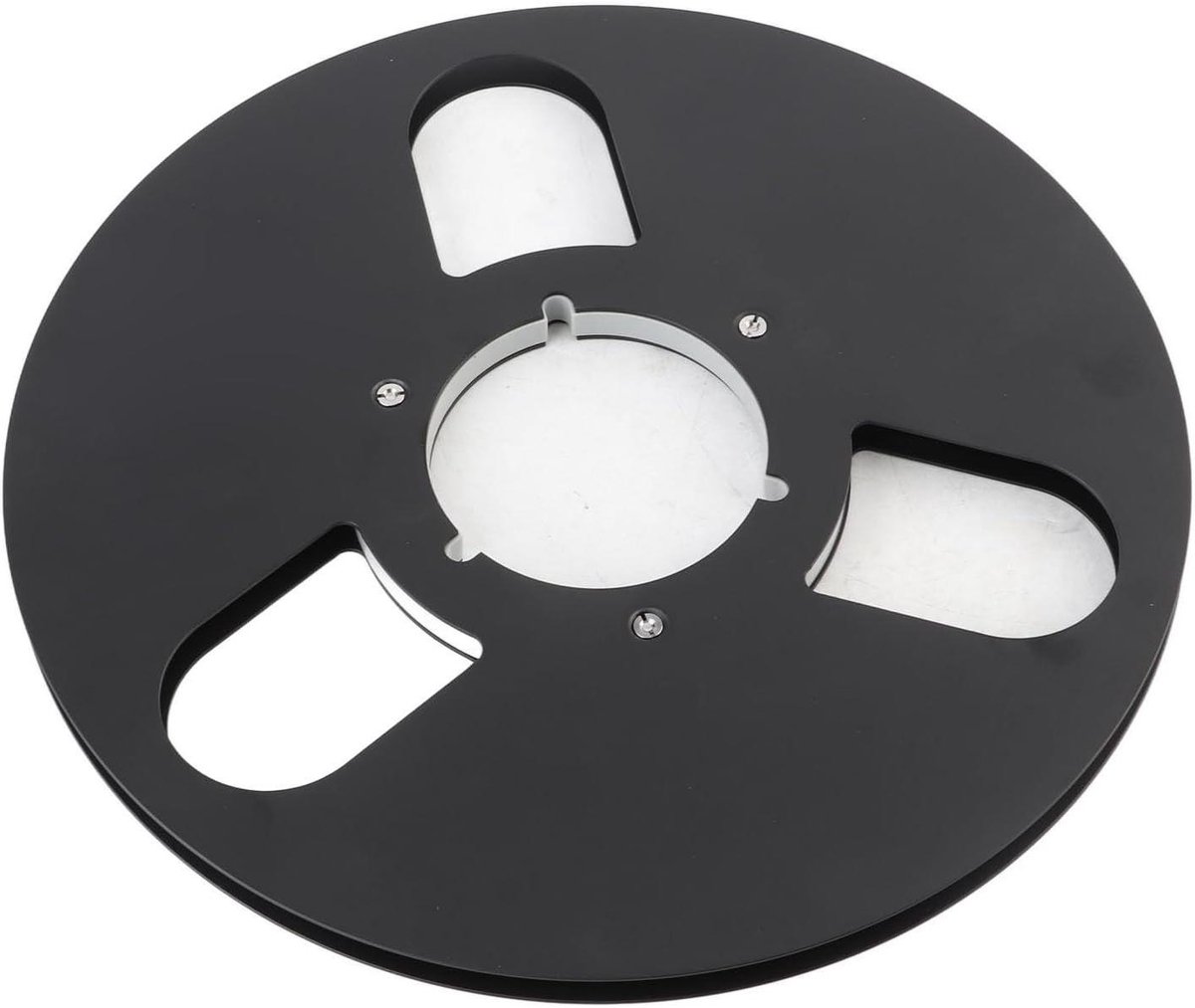 Lege Tape Reel - Opname Spoel - Bandrecorder Reparatie - Verhoogde Sterkte - 10 Inch - Zwart