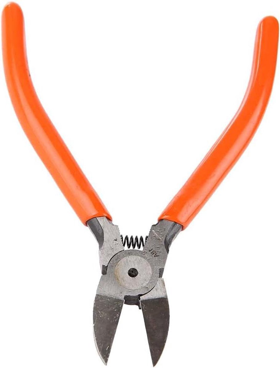 Elektronica Tang - Kniptang Side Cutter - Precisie Knippen - Vanadium Staal - 5 inch - Grijs