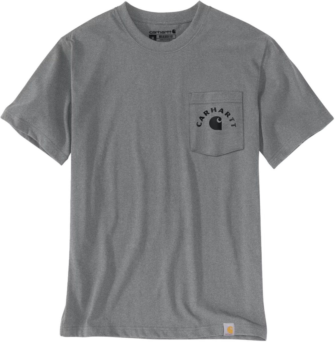 Carhartt Irvine Relaxed Work T-Shirt 107317 -XXL Weather Ash Heather