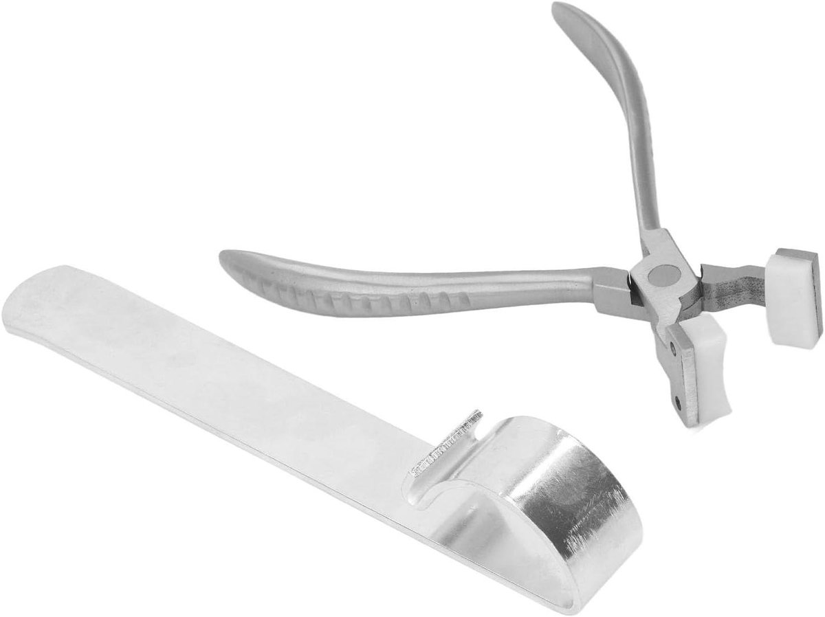 Armband Buig Tang - Sieraden Toolset - Armbanden Maken - Roestvrij Staal - 18 cm - Zilver