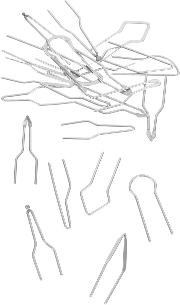 Pyrografie Vervangingstips - Houtbrand Tips - Hout Branden - Snelle Verwarmingslegering - 3 cm - Zilver