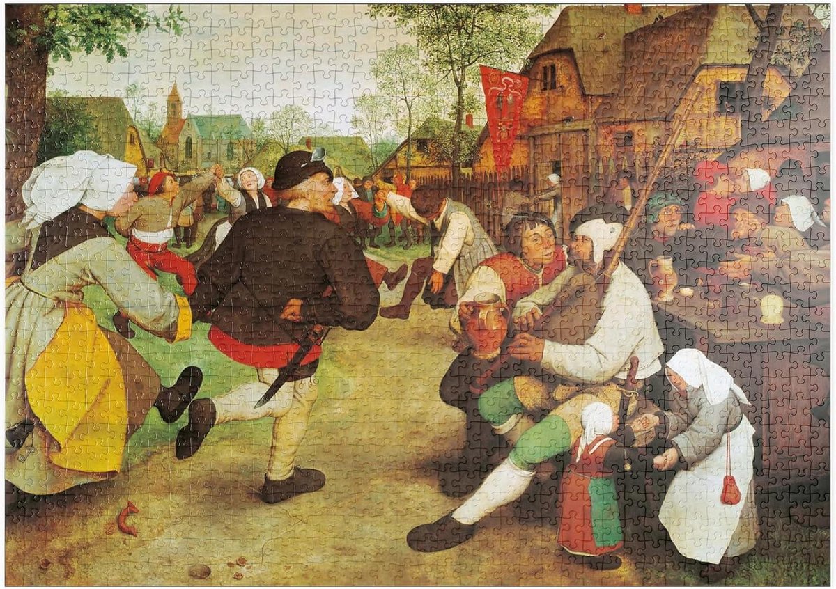 Legpuzzel 1000 Stukjes - Puzzel Stukjes - Ontspannend Tijdverdrijf - Hoge Resolutie Print - 1000 Stukjes - Meerdere Kleuren
