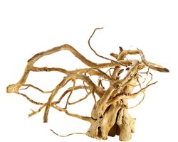 Drijfhout Aquarium Decoratie - Boomtakken Hout - Natuurlijke Sfeer Creëren - Past Water pH Aan - 10-25 cm - Bruin