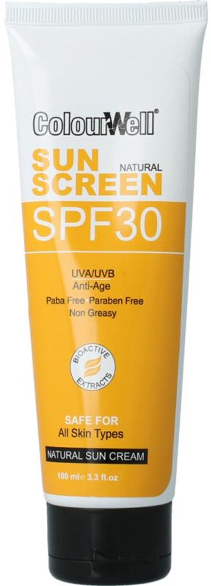 Colourwell Natuurlijke zonnecreme SPF30 100 Milliliter