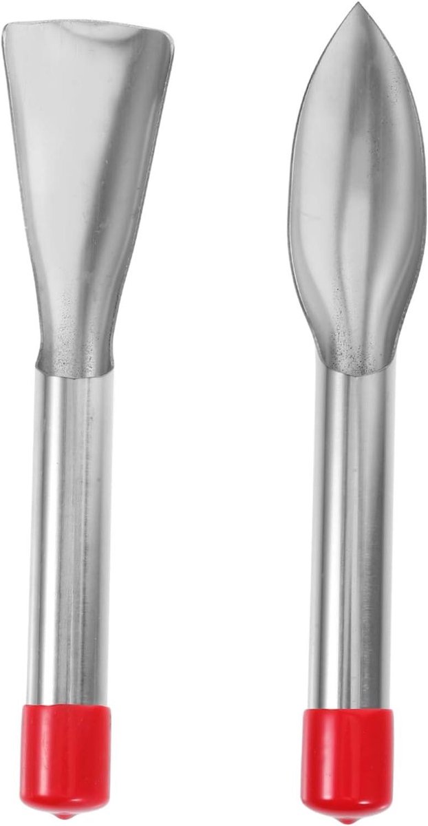 Tuingereedschap Set - Tuinschep Troffel - Planten Verpotten - Roestvrij Staal - 22 cm - Zilver