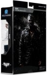 Verpakking van actiefiguur Bane, met afbeelding van Bane en "The Dark Knight Rises" logo.