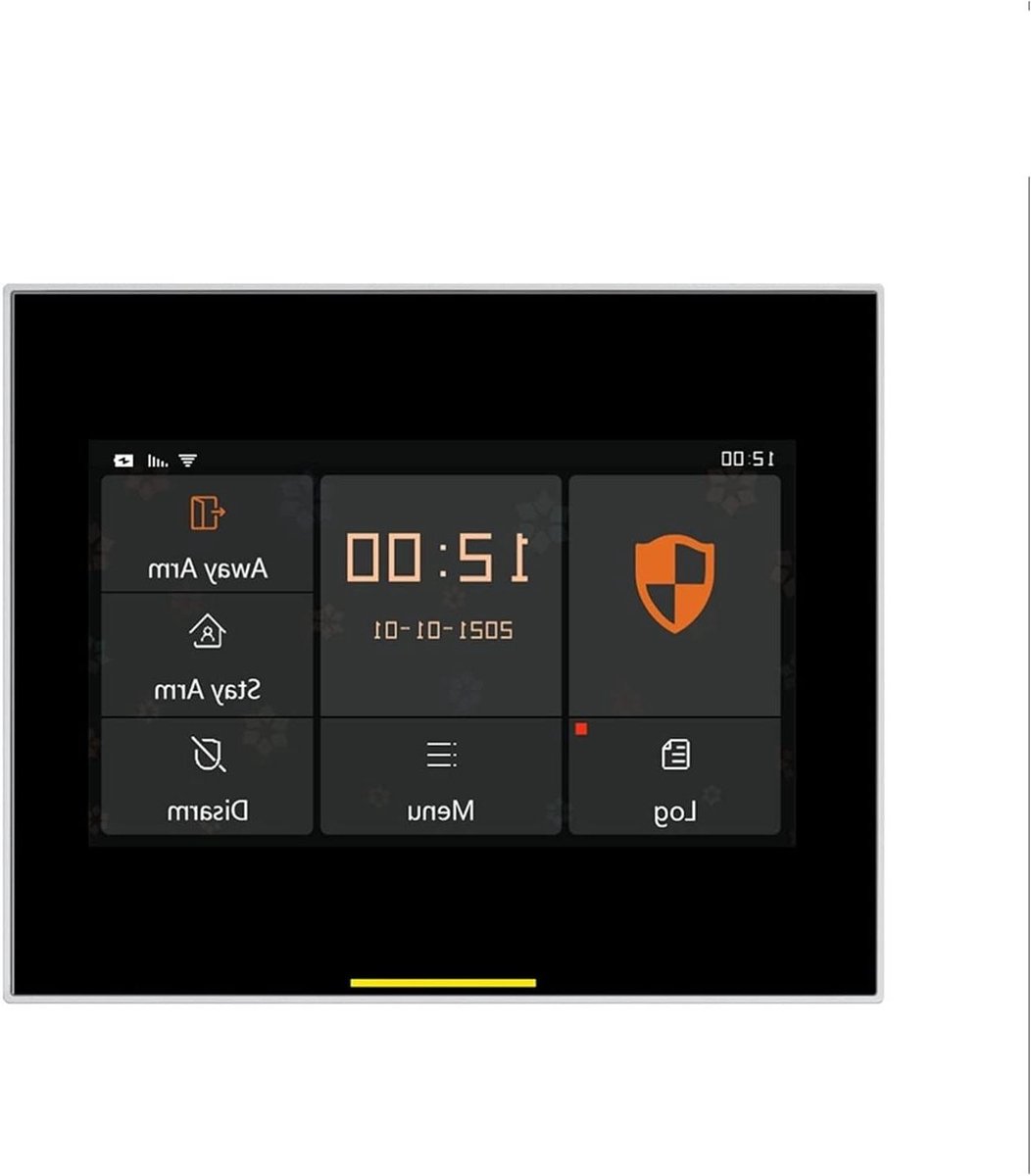 Draadloos Huis Alarmsysteem - Beveiligingspaneel Kit - Huis Beveiligen - 43-inch Touchscreen - 12 mm Dun - WIFI
