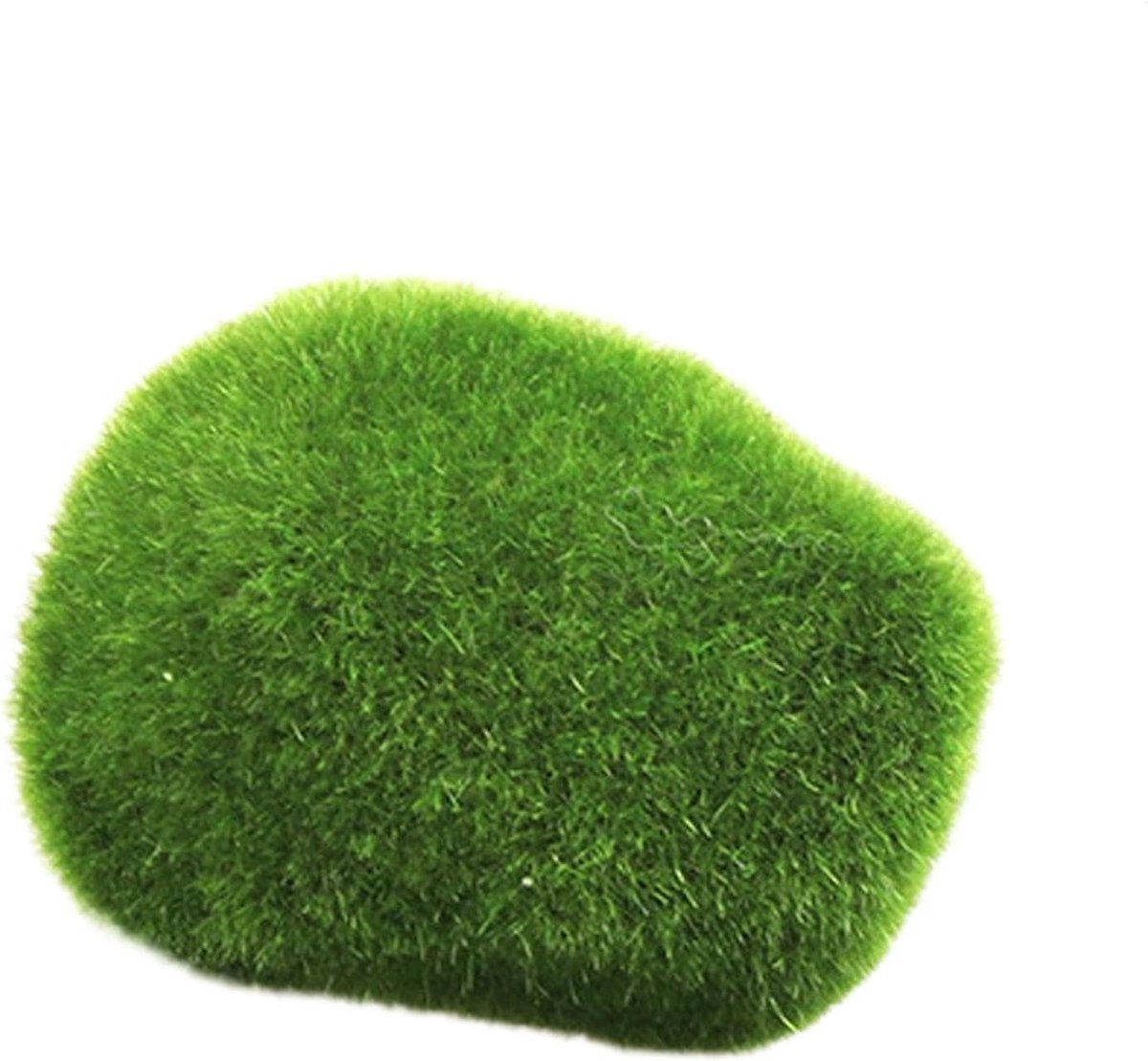 Groene Mosballen - Decoratieve Vlokken - Aquarium Decoratie - Natuurlijke Textuur - 3 Maten - Groen