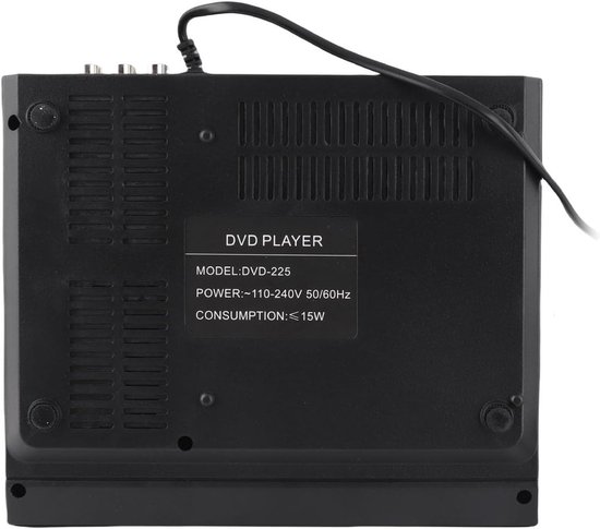 Mini DVD-speler - Compacte DVD-speler - Films Kijken - HD Beeldkwaliteit - Niet gespecificeerd - Zwart — afbeelding 4