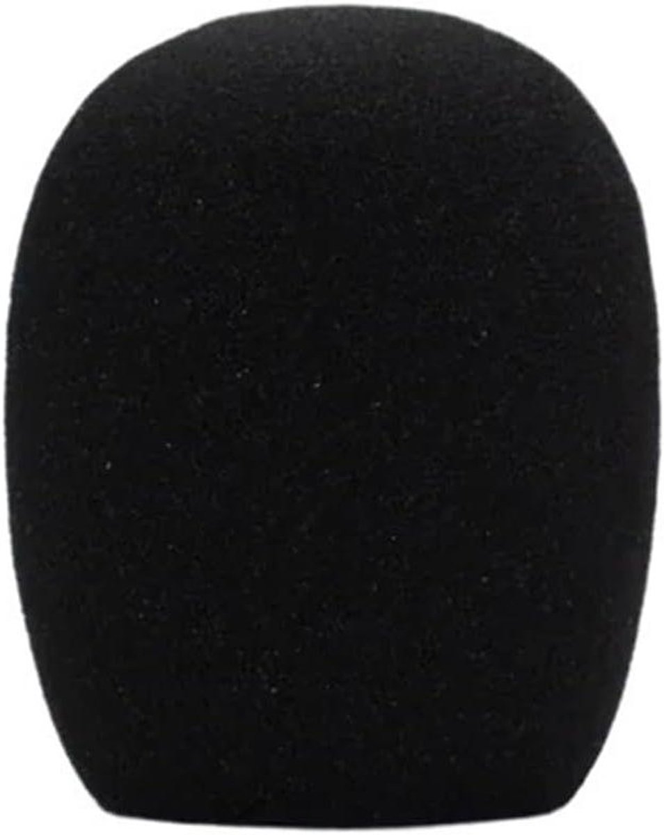 Microfoon Covers - Spons Covers - Bescherming Microfoon - Anti-Vervuiling - 5 Stuks - Zwart