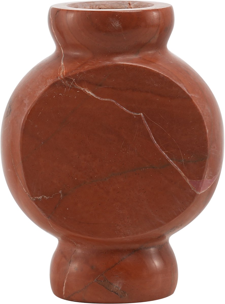 Marmeren Vaas Circle Rood