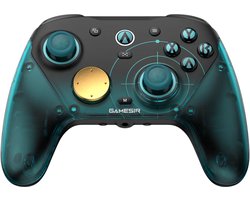 Gamesir, G7 Pro 8K Bluetooth en Bedrade PC Hall Effect Ultra Reactieve Gamecontroller, Zwart / Blauw