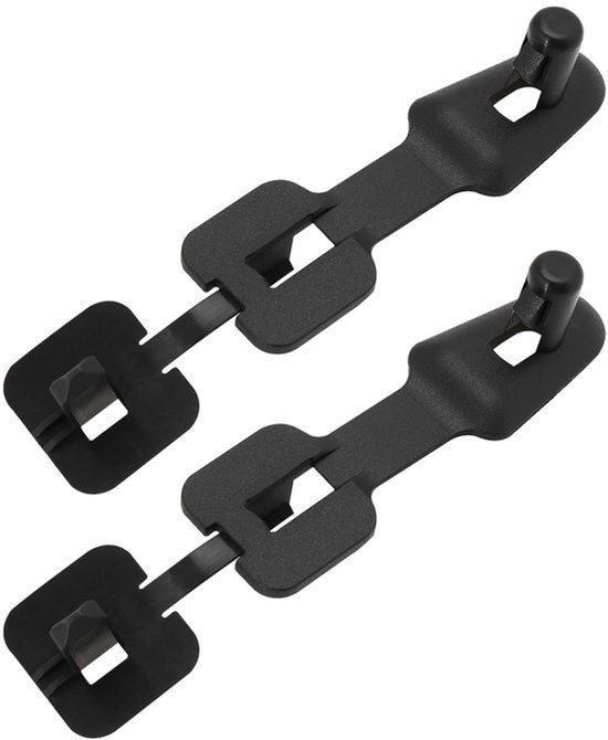 2 stuks interieurmattenclips en vloermattenbeugels vervangend onderdeel ...
