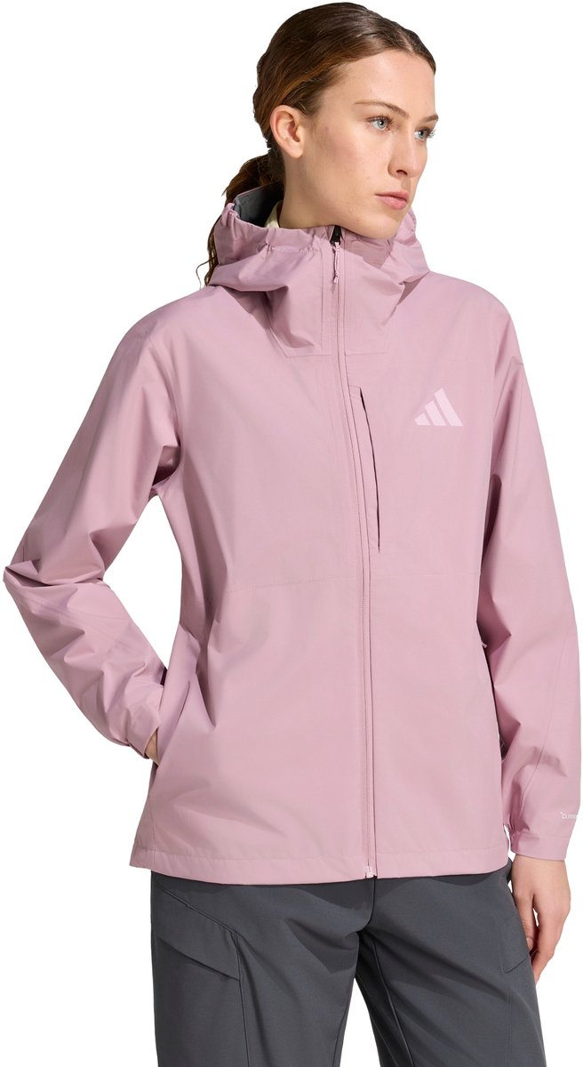 Adidas Terrex Terrex Multi 2.5 Layer Climaproof Regenjas Dames Paars