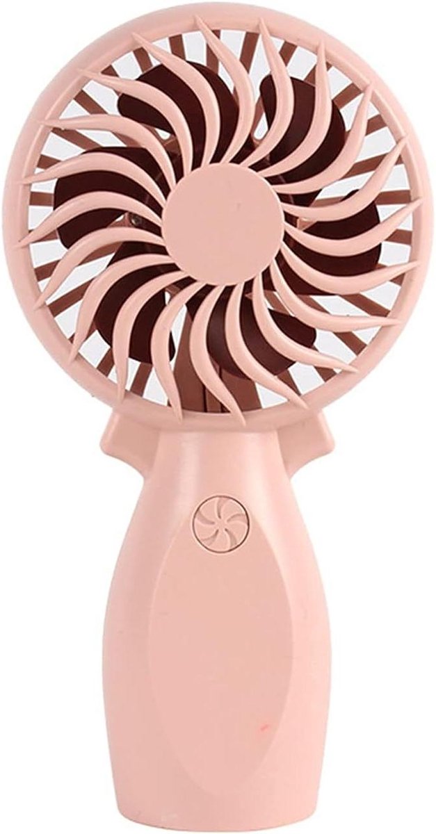 Elektrische Ventilator - Mini Fan - Persoonlijke Koeling - Stille Motor - Draagbaar - Roze