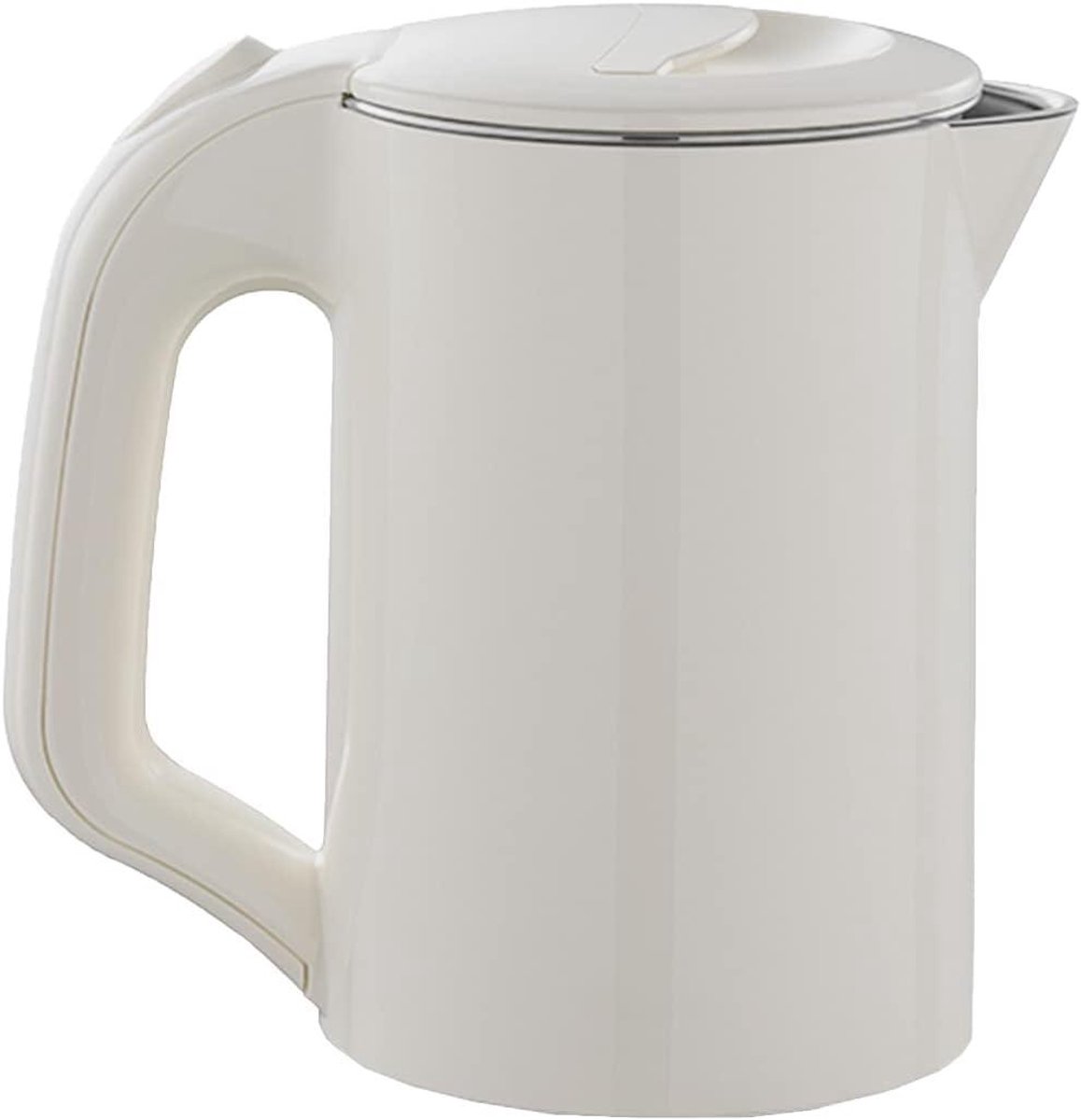 Reis Waterkoker - Mini Ketel - Snel Water Koken - Droogkookbeveiliging - 05 Liter - Wit