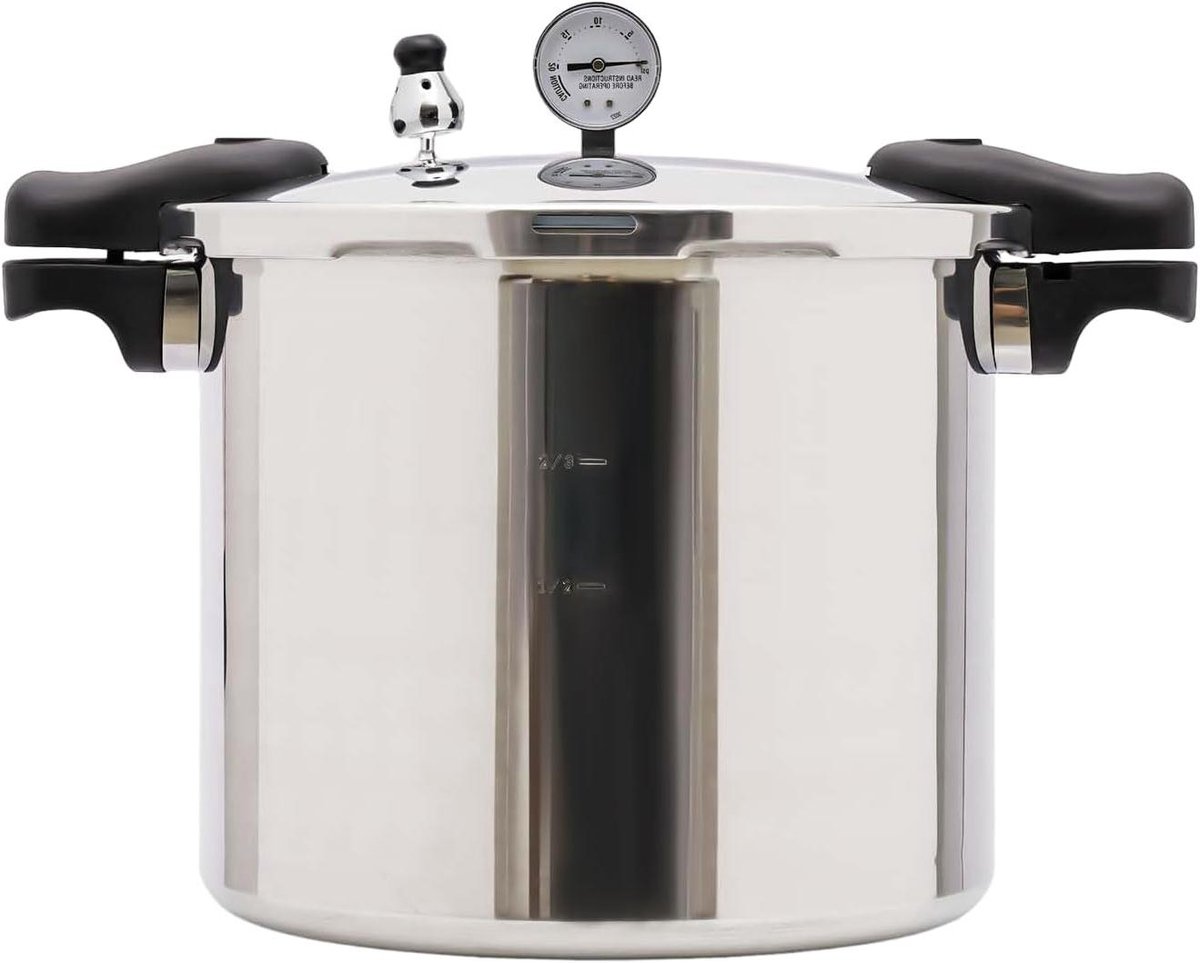 Snelkookpan - Drukpan - Snel Koken - Explosieveilig Ontwerp - 22 Liter - Zilver