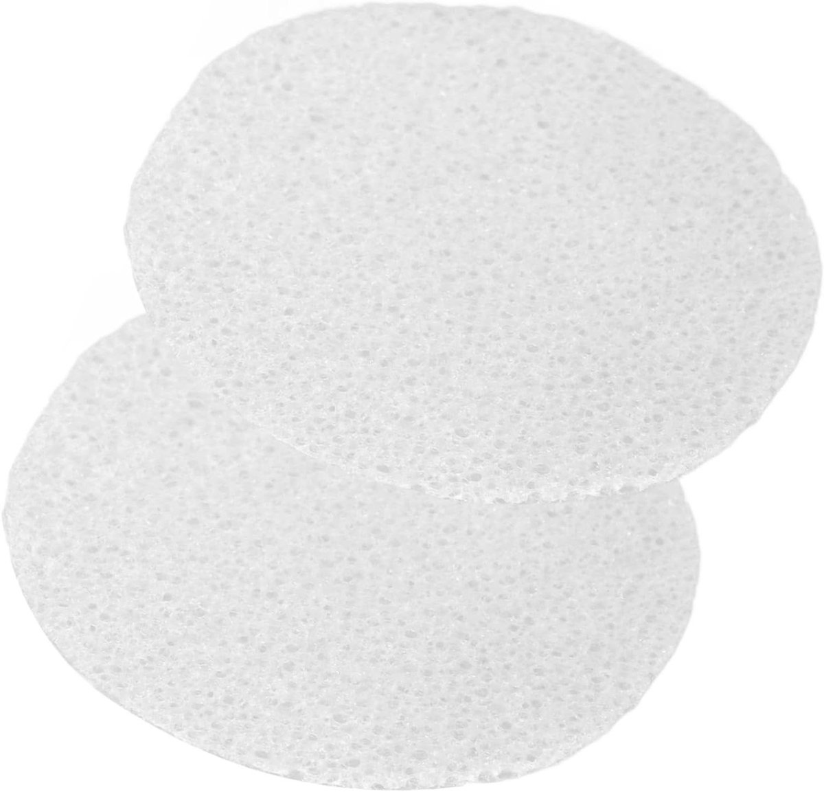 Make-up Remover Doeken - Herbruikbare Pads - Gezichtsreiniging - Zacht en Effectief - 6 cm - Wit