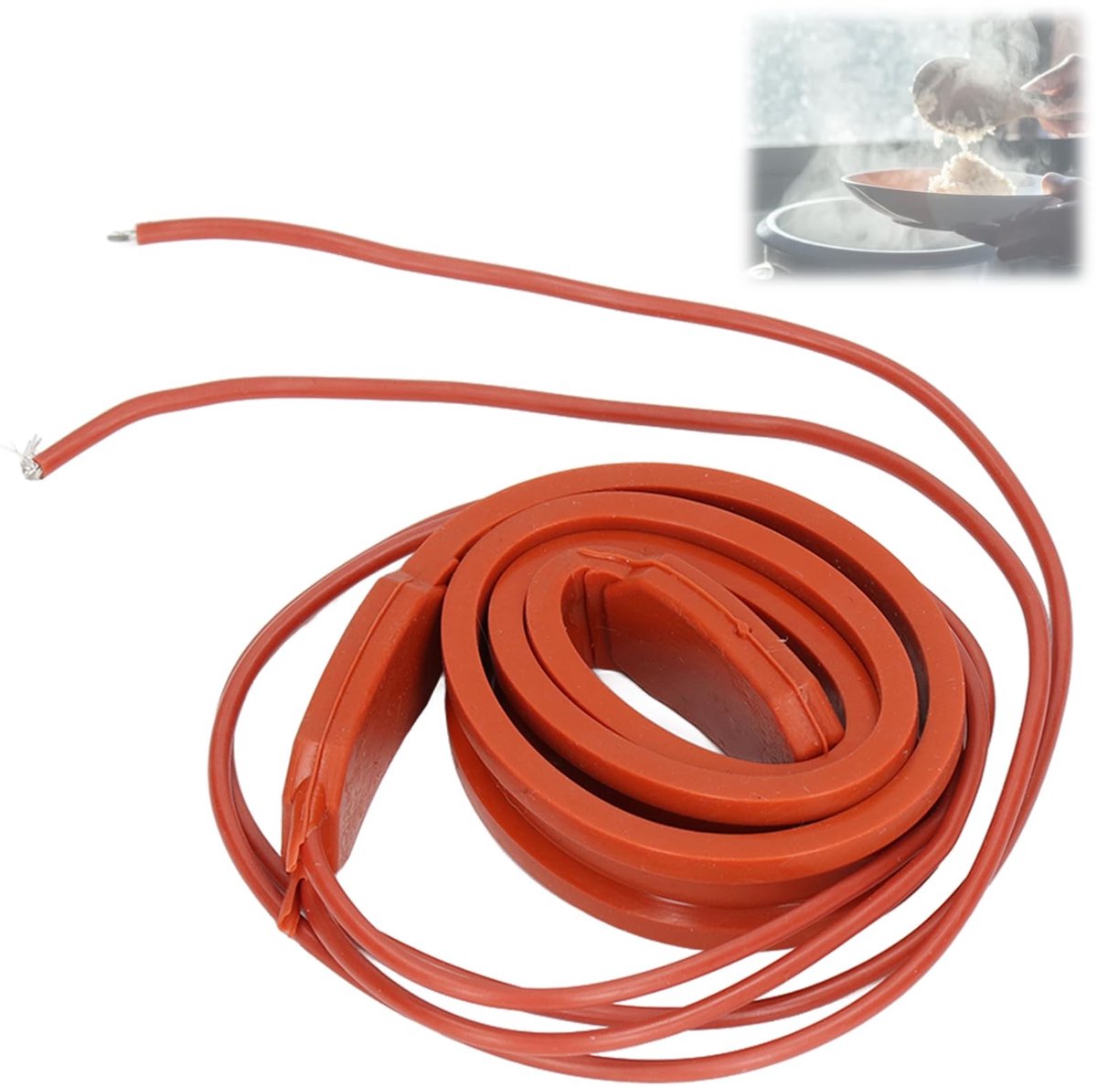 Dailygoods - Siliconen Verwarmingskussen 35W met Temperatuurbereik -30 tot 200°C