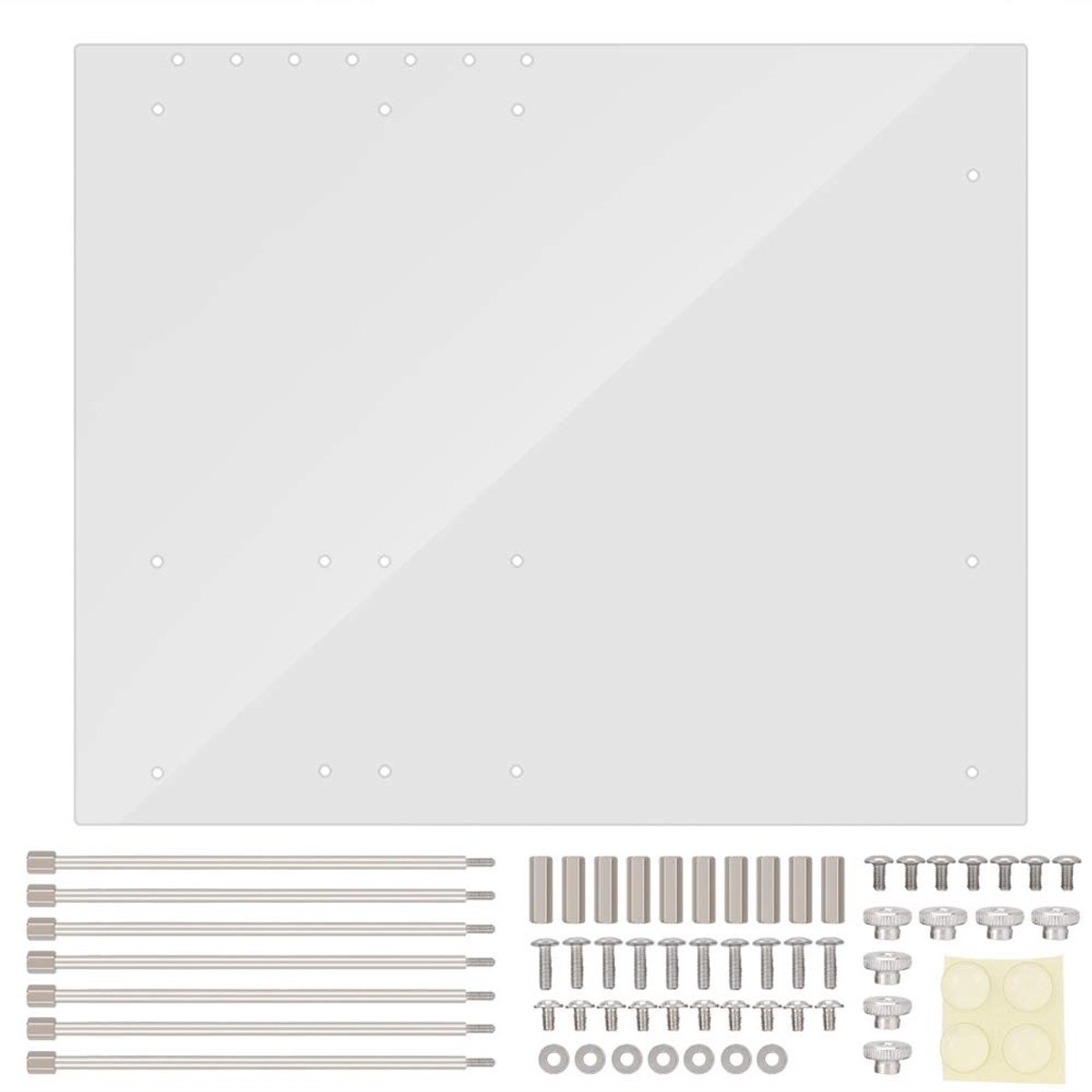 Dailygoods - DIY PC Open Frame Testbank van Transparant Acryl