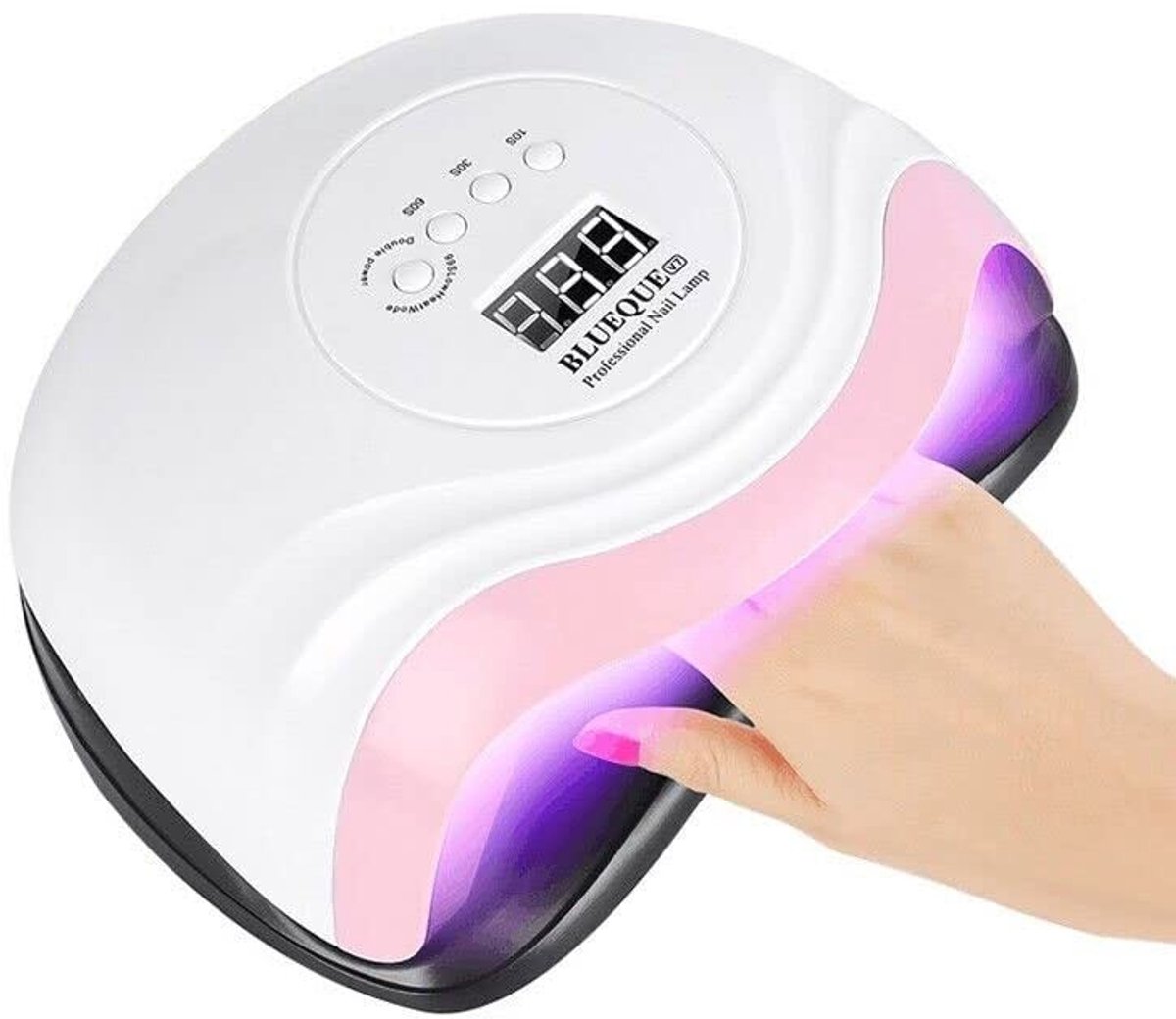 Dailygoods - 120W LED-UV Nagellamp met 4 Timers voor Sneldrogen