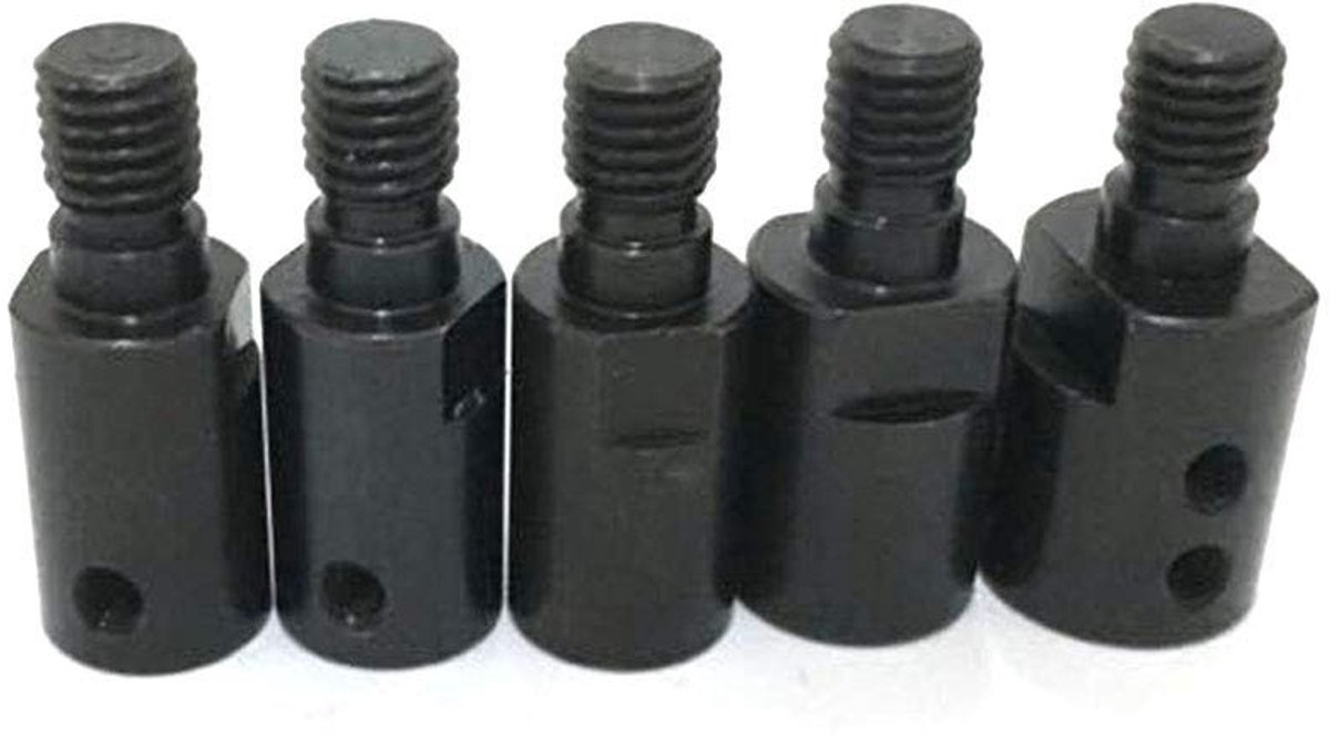 Dailygoods - Cosensi - Staal Motor As Koppeling voor Slijpmachine met Draaibare Adapter
