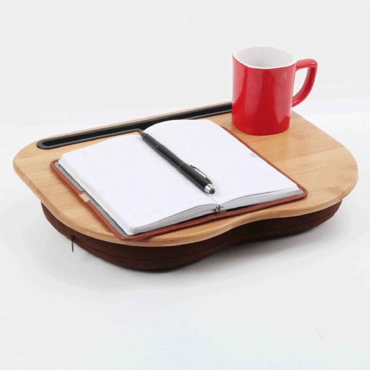 Dailygoods - Draagbare Laptop Desk met Kussen voor Tot 15,6 Inch Laptop