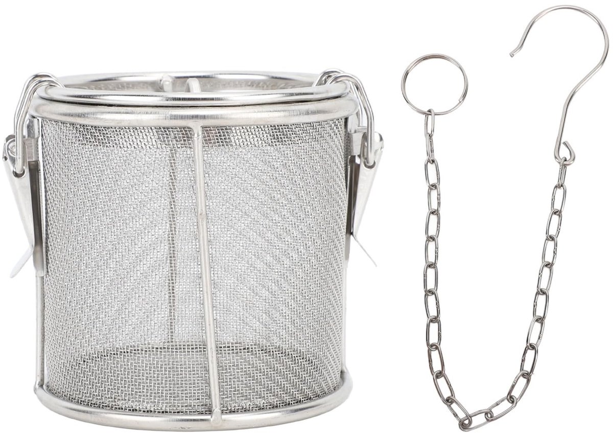 Dailygoods - Roestvrijstalen Kruidenfilter met Fijn Gaas