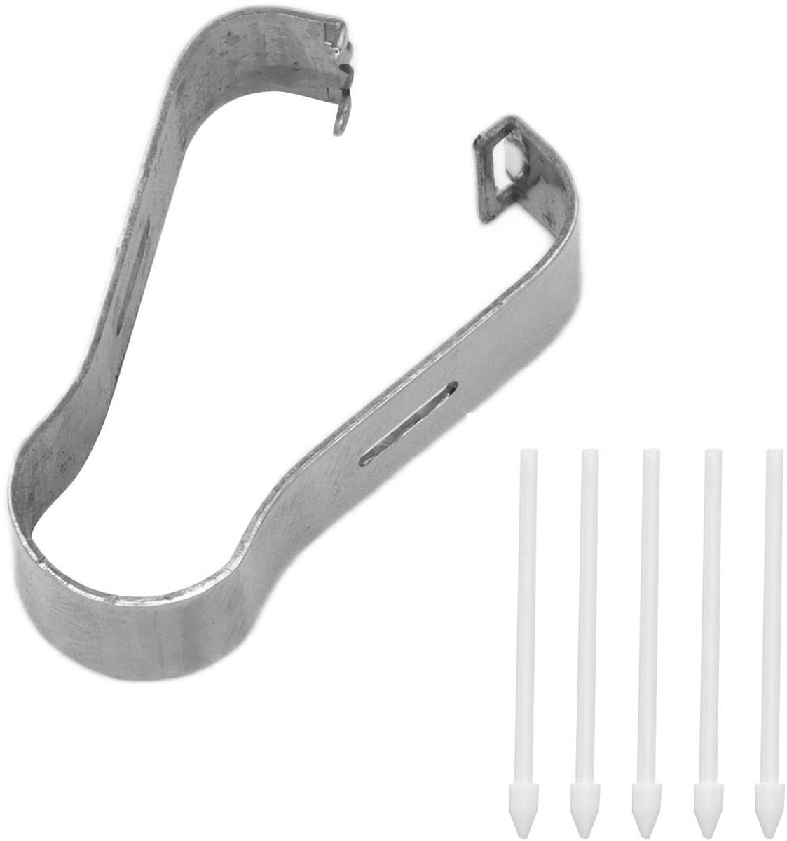 Dailygoods - Vervangingspunten voor Styluspen, 5 Stuks Wit