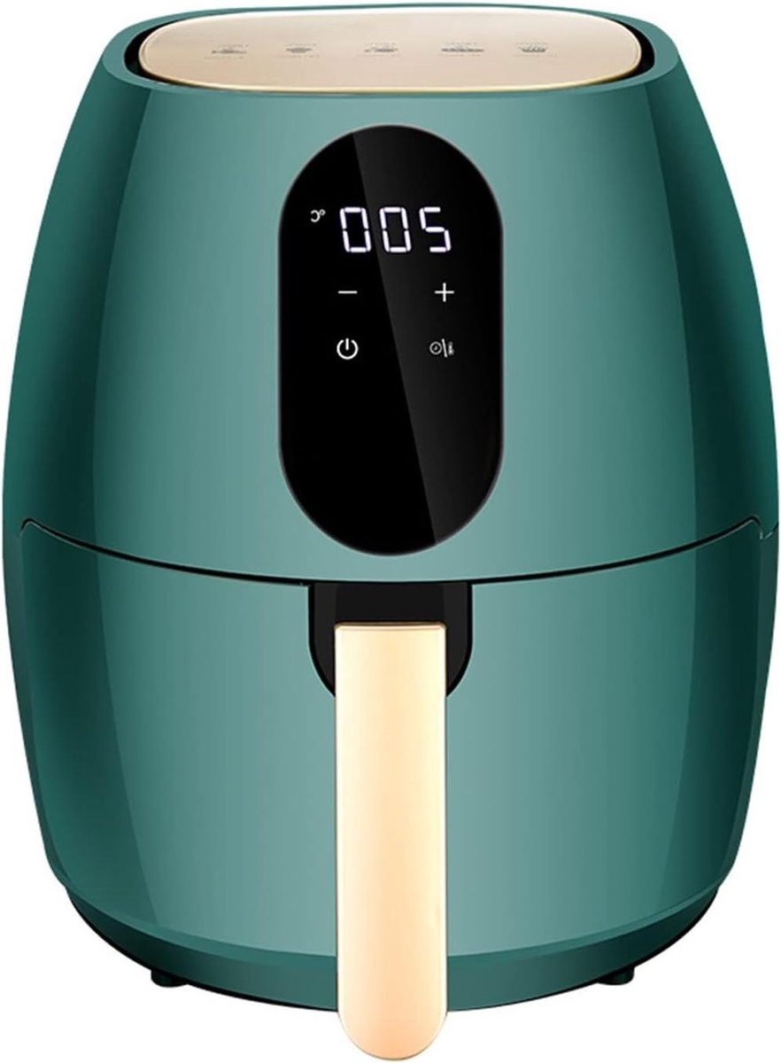 Luchtfriteuse Oven - Elektrische Frituurpan - Gezond Frituren - Grote Capaciteit - 65 Liter - Donkergroen
