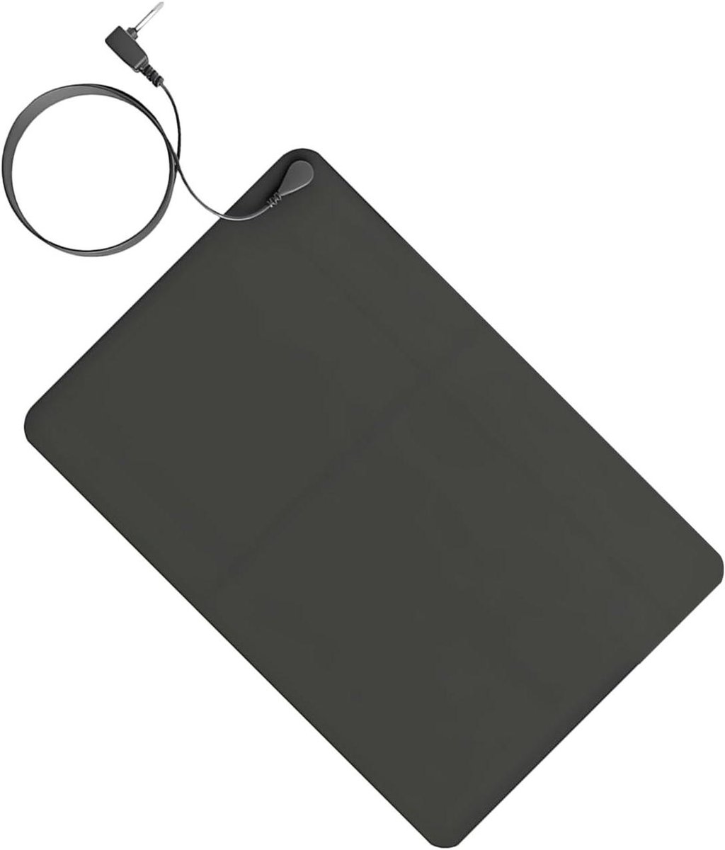 Aardingsmat - Geleidend Veld - Balans Verbeteren - Antistatische Werking - 40x60cm - Zwart