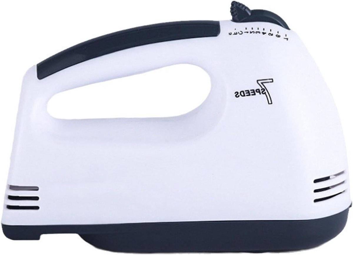 Keukenmixer Roestvrijstaal - Slagroomklopper Handmixer - Bakken en Mixen - Draadloze Bediening - Compact Design - One Color