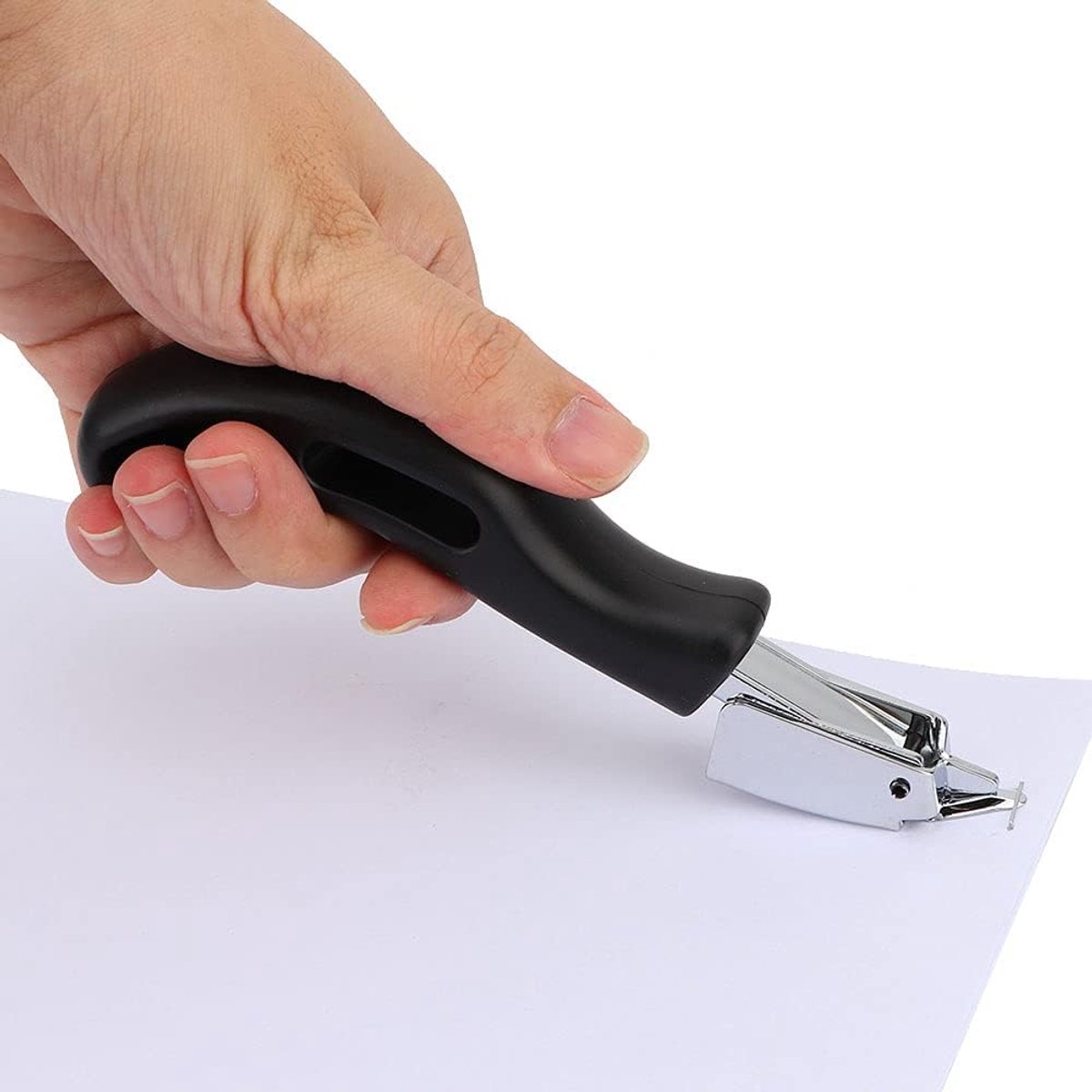 Nietjesverwijderaar - Handig gereedschap - Kantoorwerk - Arbeidsbesparend ontwerp - 17.5 cm - Zwart