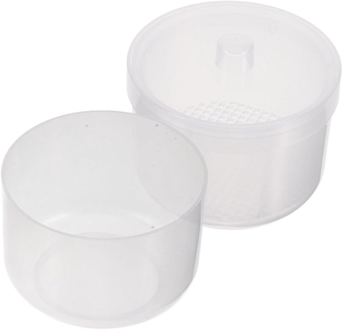 Reinigingsset Manicure Tools - Nagelgereedschap Bakje - Hygiënisch Werken - Met Afneembaar Bakje - 9 x 9 x 8 cm