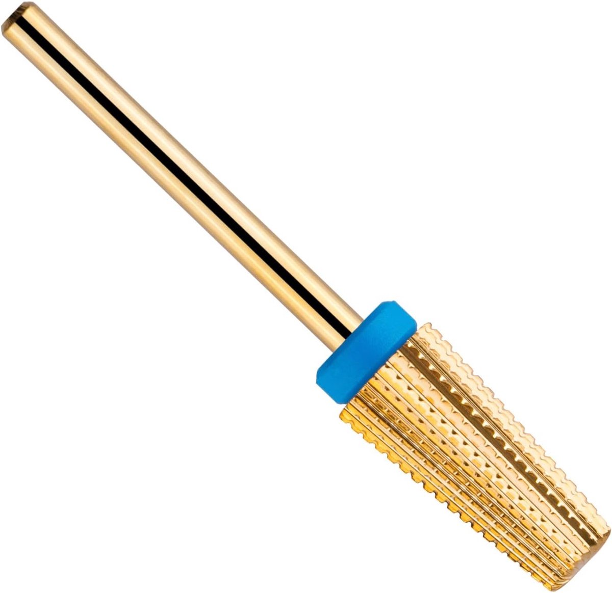 Professionele 5-in-1 Carbid Nagelknipper voor Snelle Verwijdering van Acryl en Harde Gel, Elektrische Nagelboor met Tungsten Stalen Bits, Ideaal voor Manicure en Pedicure in de Salon (medium, Goud)