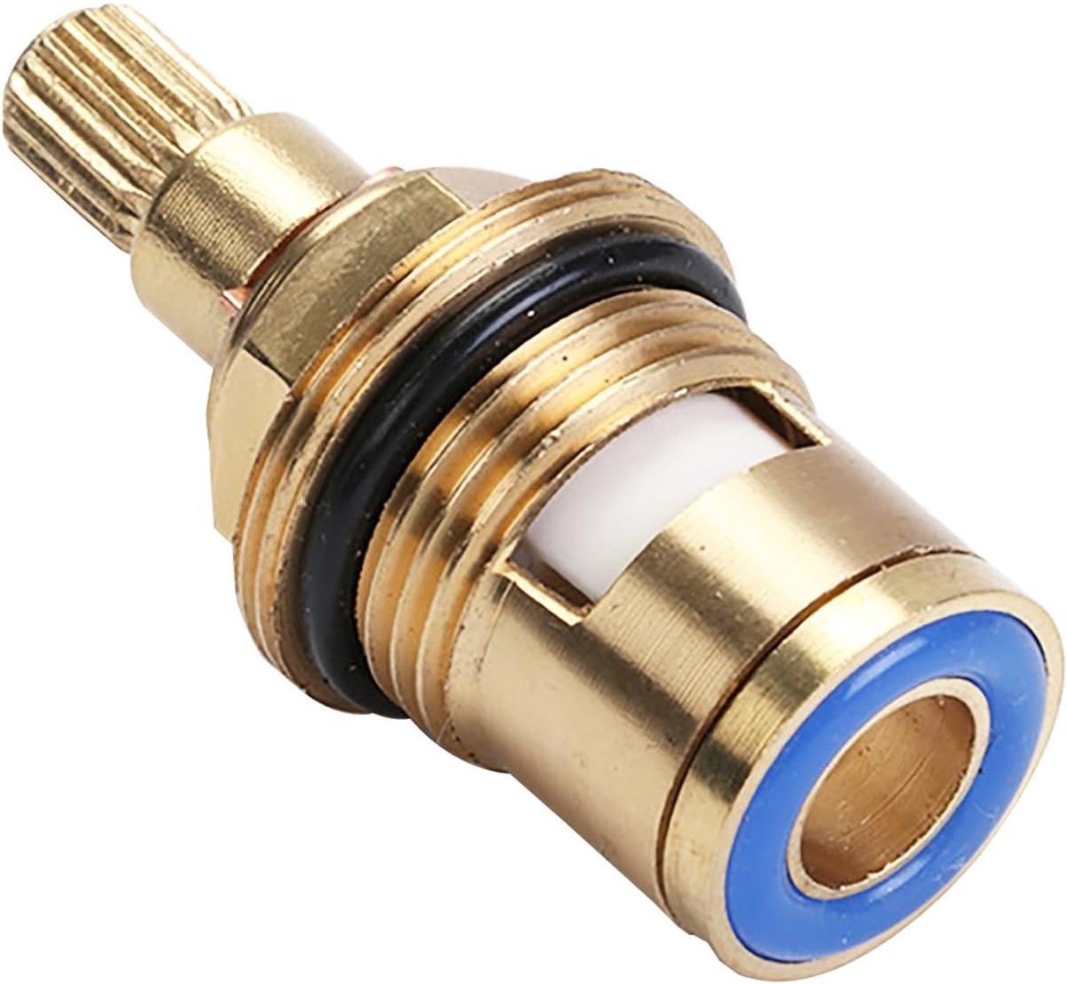 Vervangingscartridge 1/2" voor Keuken en Badkamer Mengkranen - 20 Speed Keramische Schijfventiel van Messing met Dubbele Draad