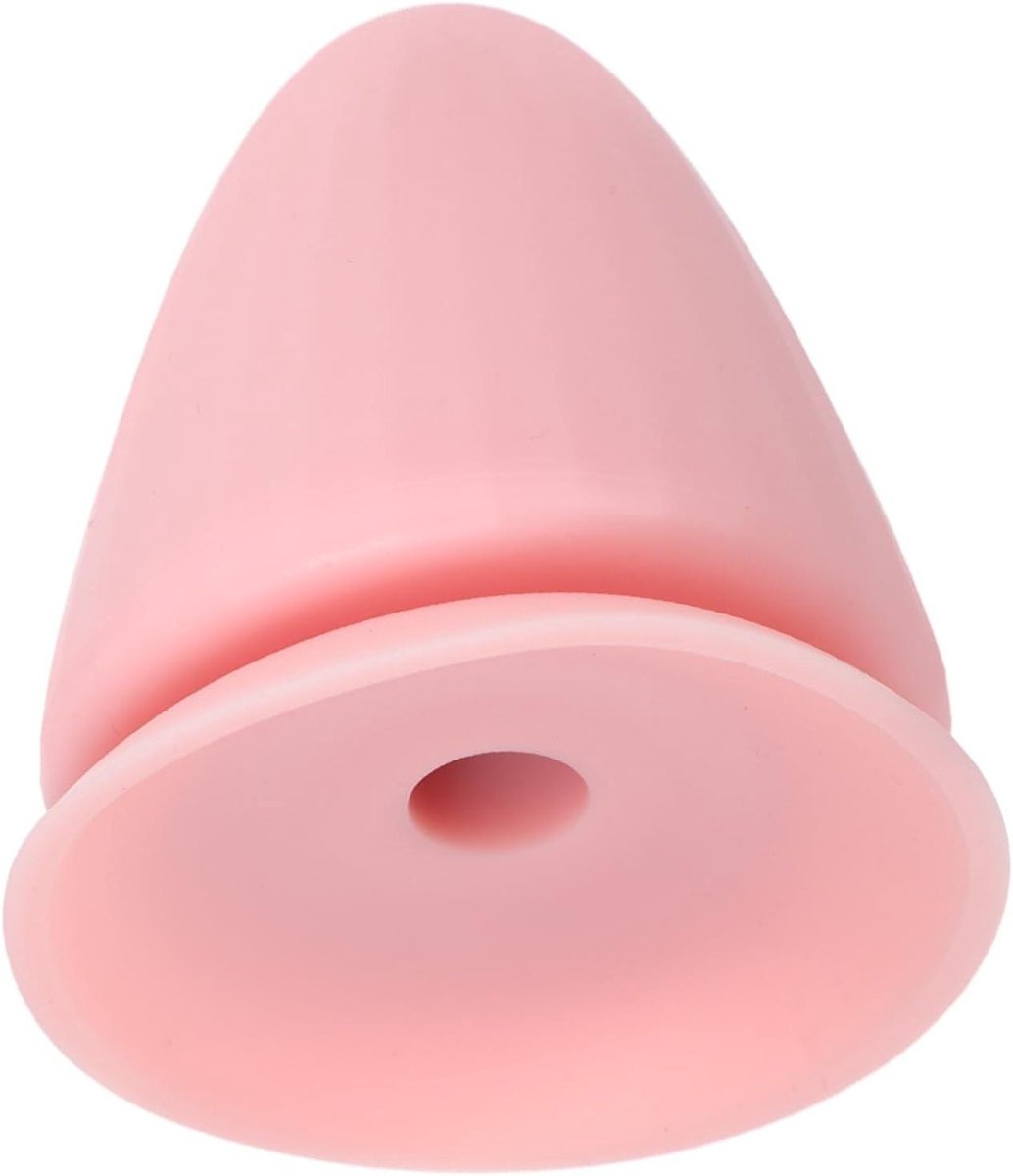 Massagebal - Spierbal - Spierontspanning - Met zuignap - 7.5 cm - Roze