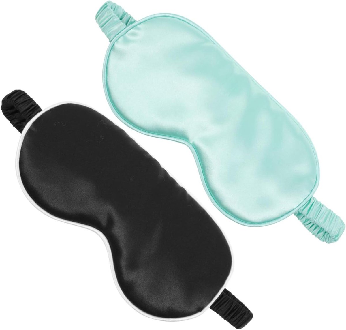 Slaapmasker Sets - Oogbescherming Nacht - Ontspannen Slapen - Zijdezacht Materiaal - 4 Stuks - Diverse Kleuren