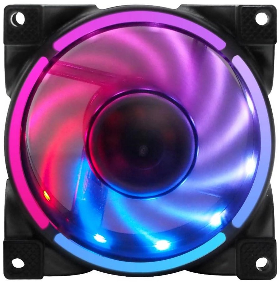 PC Ventilator - Chassis Koeler - Computer Koeling - Hydraulisch Lager - 80 Mm - RGB