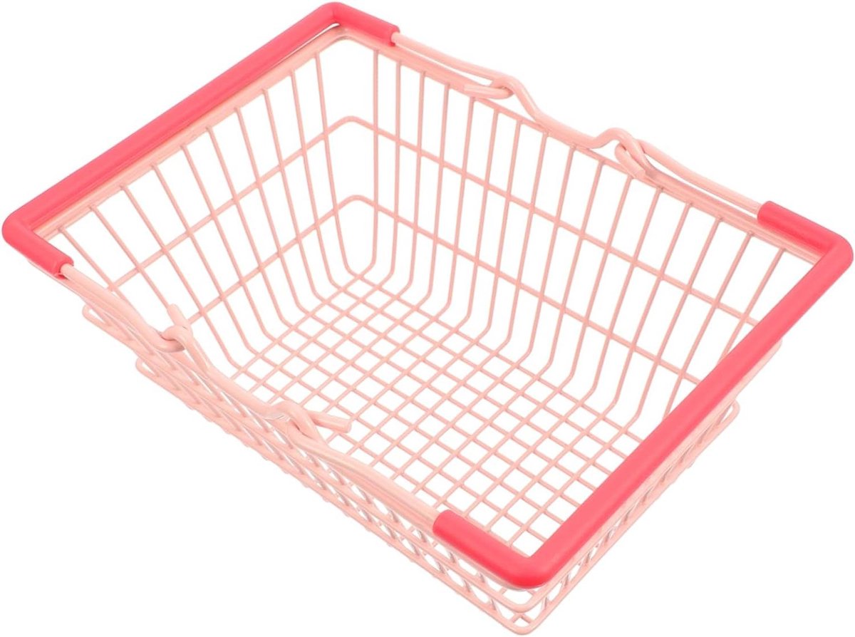 Opbergmand - Draadmand - Thuis organiseren - Modieus design - 1 Liter - Roze