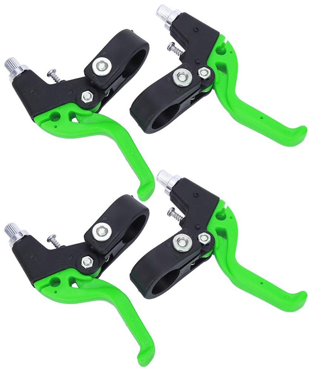 Dailygoods - Dailygoody - Fietsremhendels - Verstelbare remgreep - Ergonomisch ontwerp - Groen/zwart - Nylon materiaal - Geschikt voor kinderen - 22,2 mm stuurdiam...