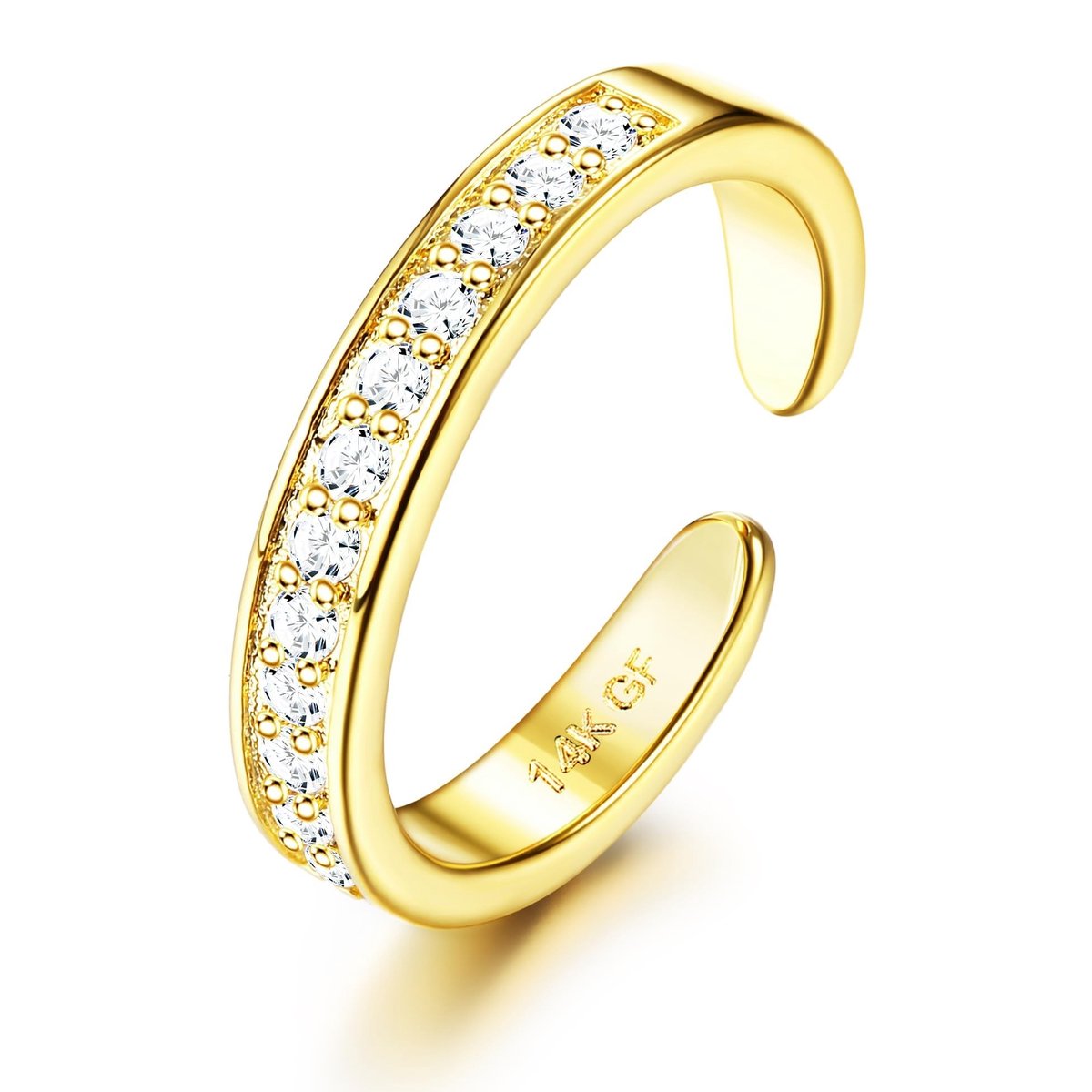 Dailygoods - Verstelbare Gouden Teenringen voor Vrouwen