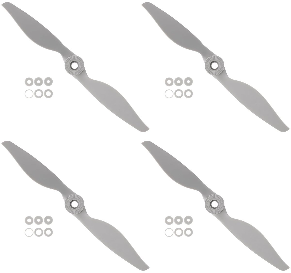 Dailygoods - Set van 4 Elektrische Propellers 8x6-E voor Vliegtuigen