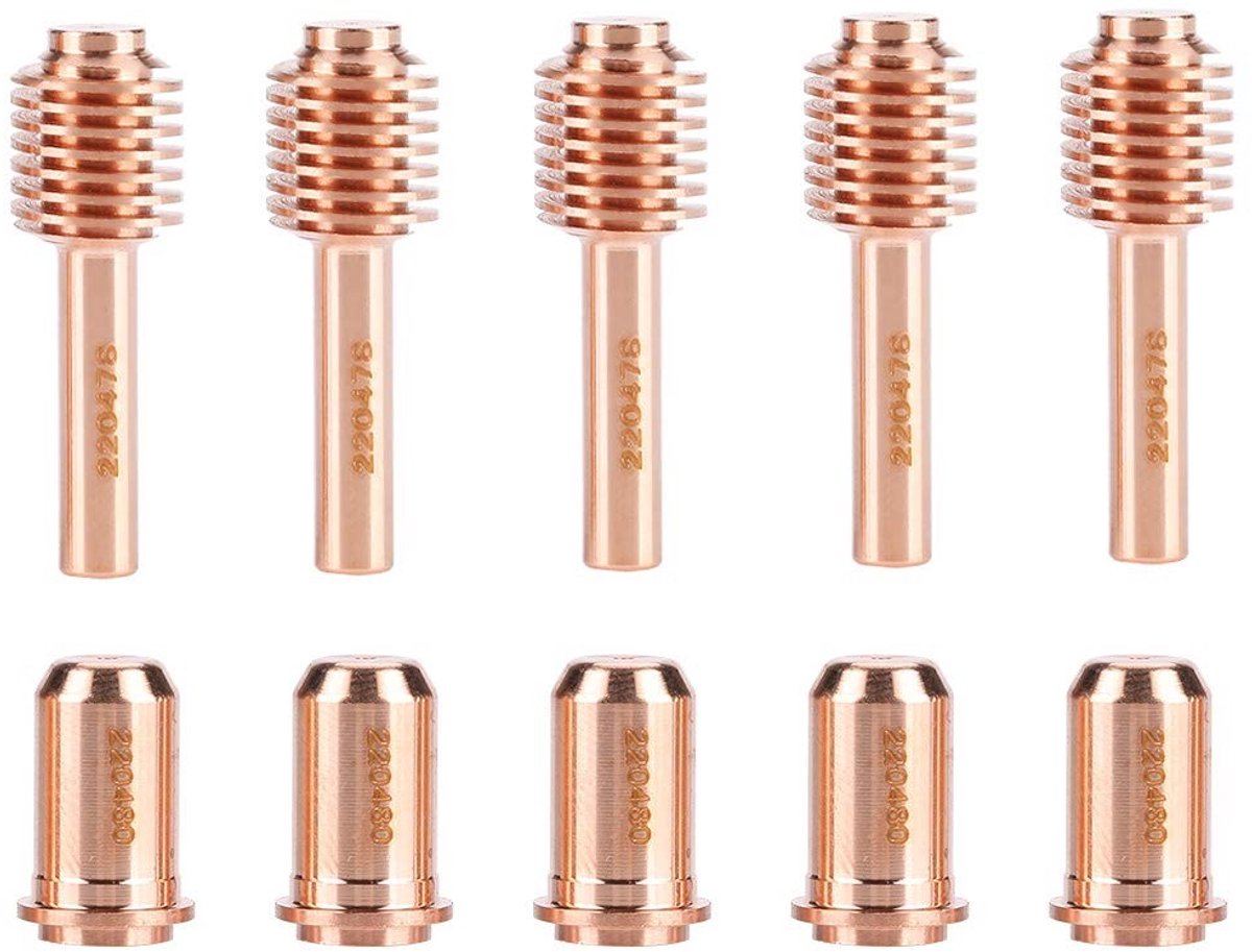 Dailygoods - Cutter Tips voor Plasma Snijtoorts (5 Stuks)