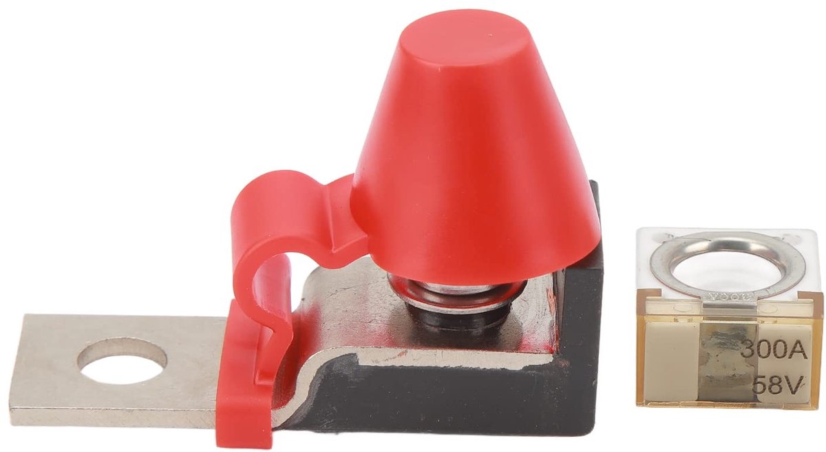 Dailygoods - Terminal Zekeringblok Kit 58V voor Batterijen en Voertuigen