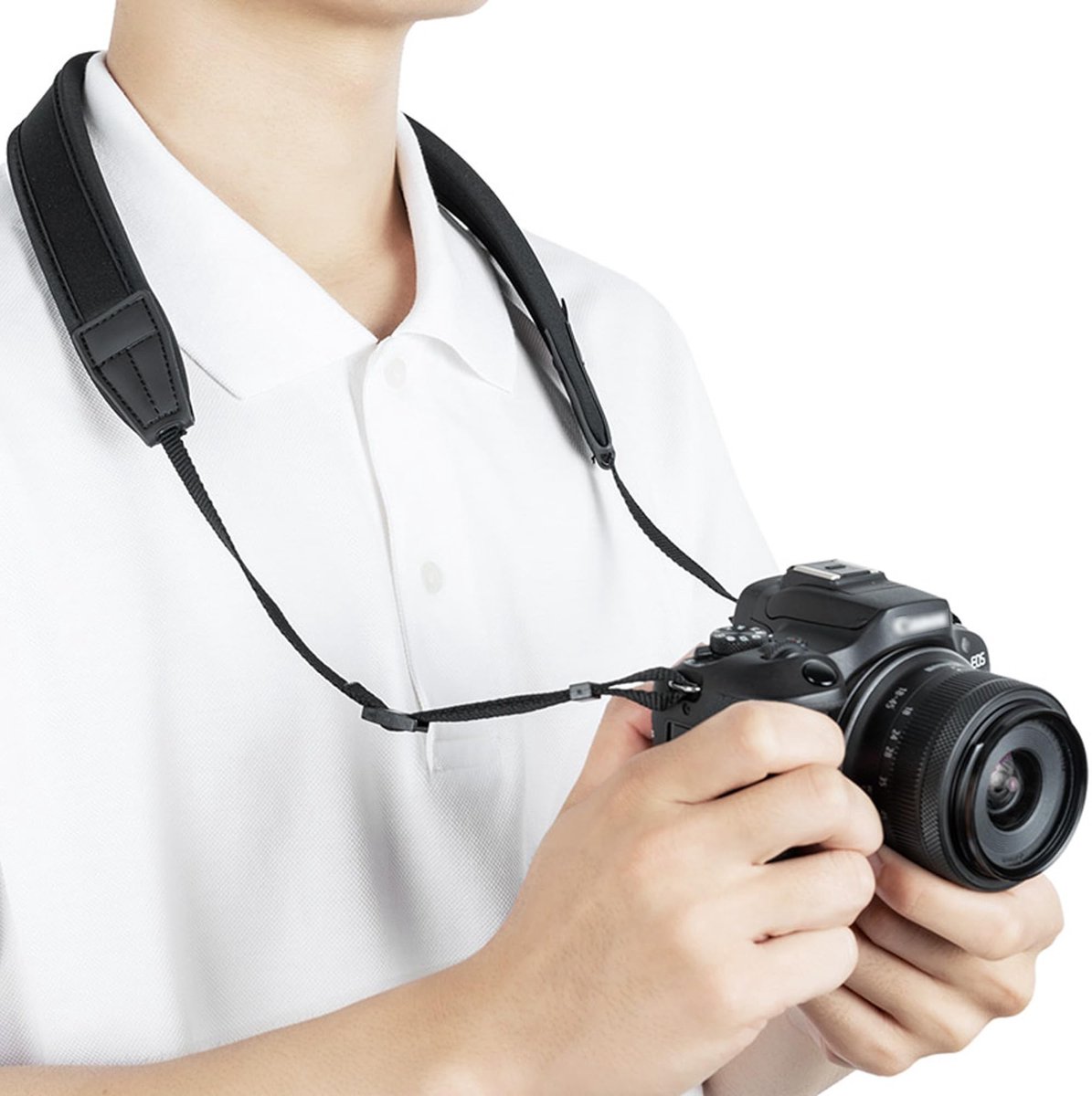 Dailygoods - Professionele Neopreen Nekband voor Camera's