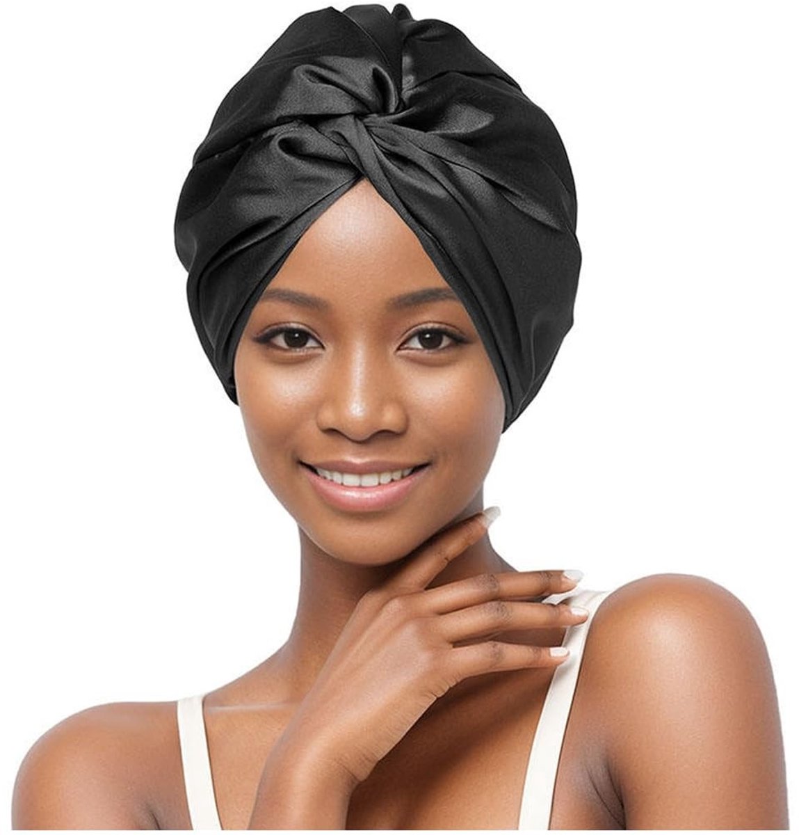 Dailygoods - Zijdeslaapmuts voor Bescherming van Haar en Krullen